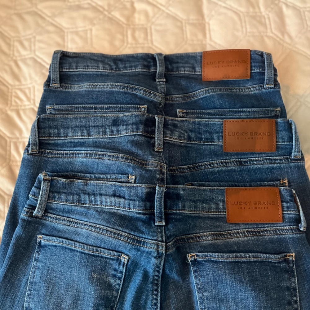Lucky Brand women's jeans 3 pair
